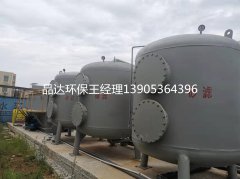 活性炭过滤罐安装现场